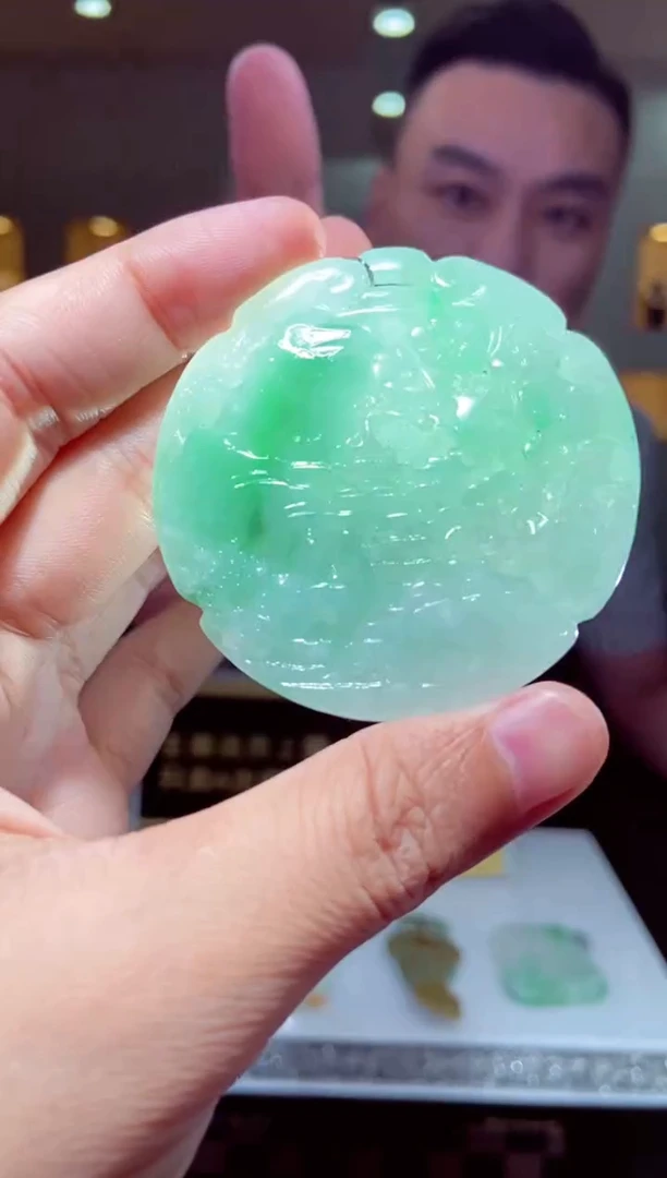 翡翠未镶嵌吊坠(不含链)闪购链接SM002