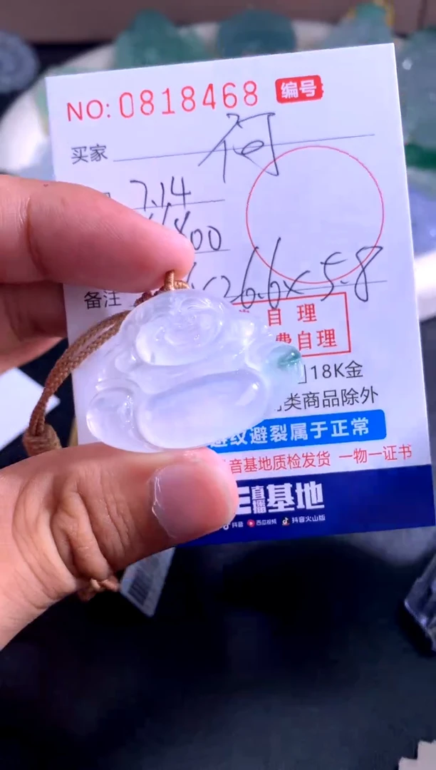 翡翠未镶嵌颈饰何**小何