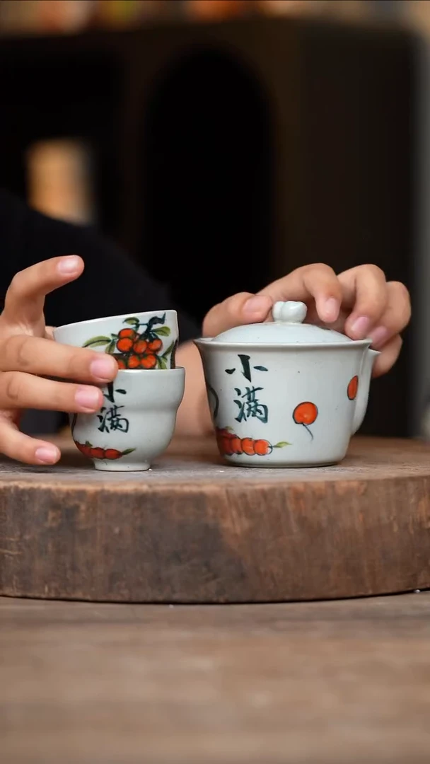 瓷片景德镇高温釉下彩（食品级）