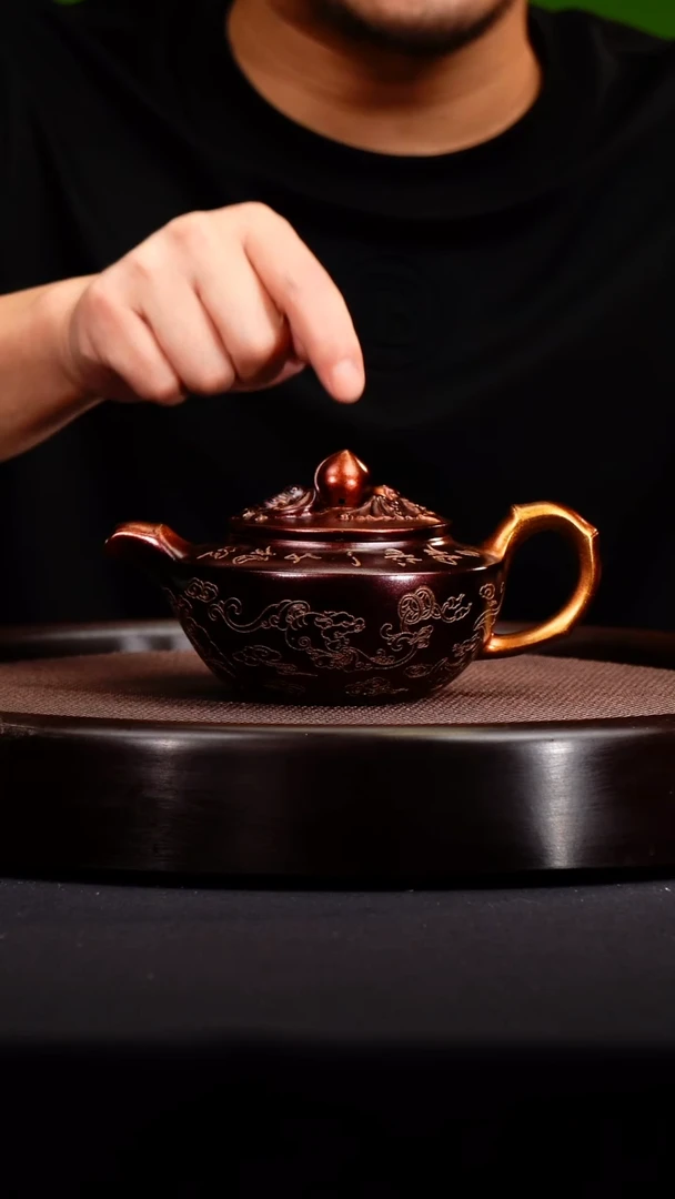 茶壶紫砂宜兴紫砂原矿壶