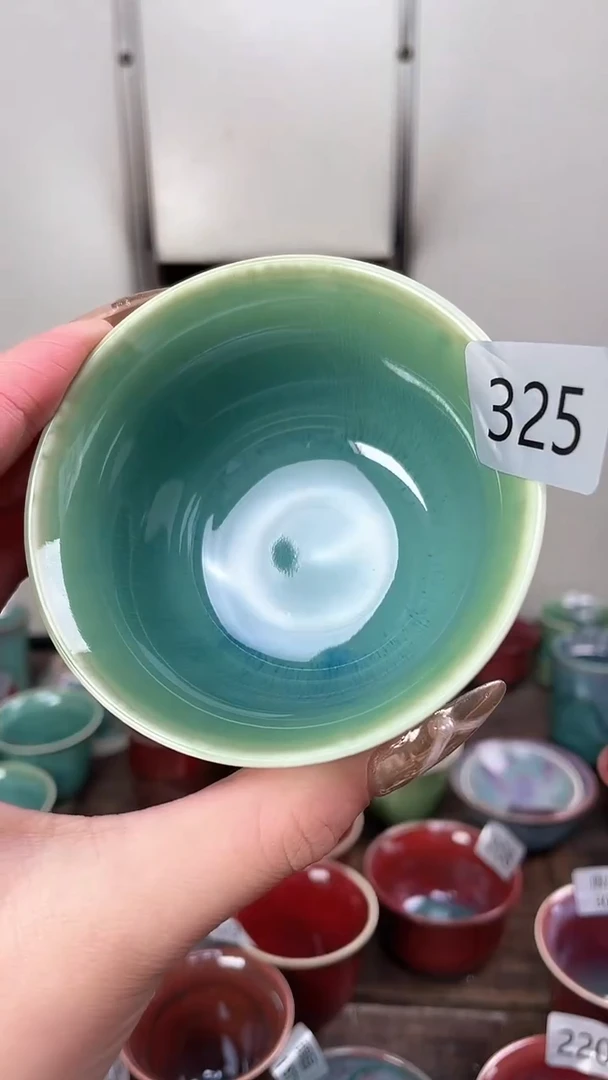 【闪购商品】摆件钧瓷手工茶器窑变