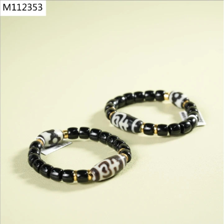 【老掌柜】宝瓶天珠玛瑙手串/M112353/多样性发一