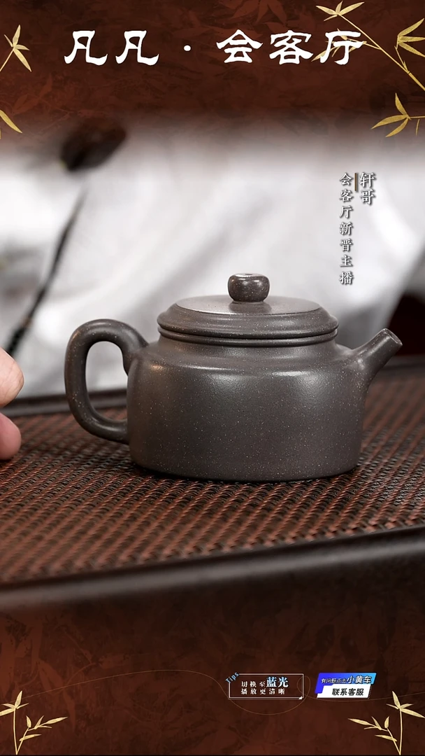 紫砂茶壶会客厅紫砂壶19天青德钟