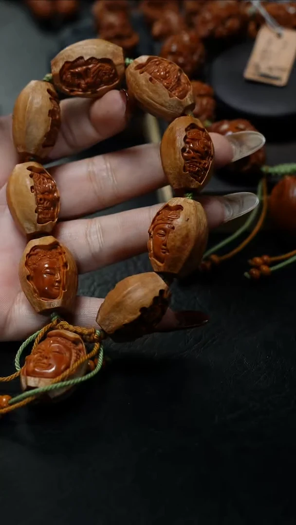 手串/手链橄榄核鱼子精品核文化