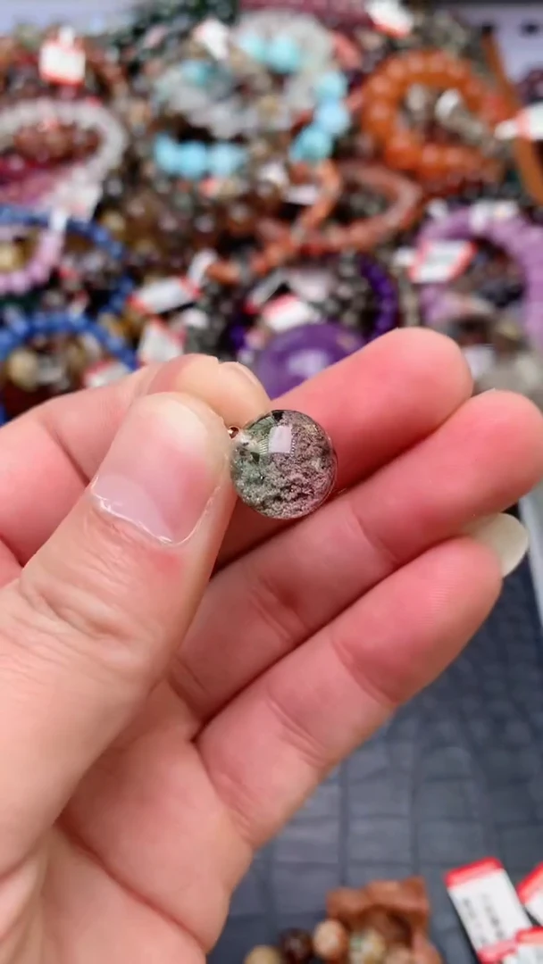 【闪购商品】水晶吊坠(赠链)合金14