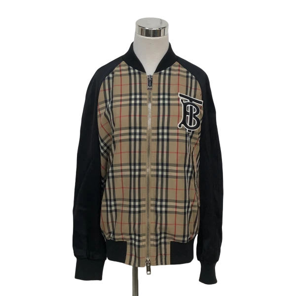 妃鱼/博柏利/聚酯纤维/外套/95新/s零七三零