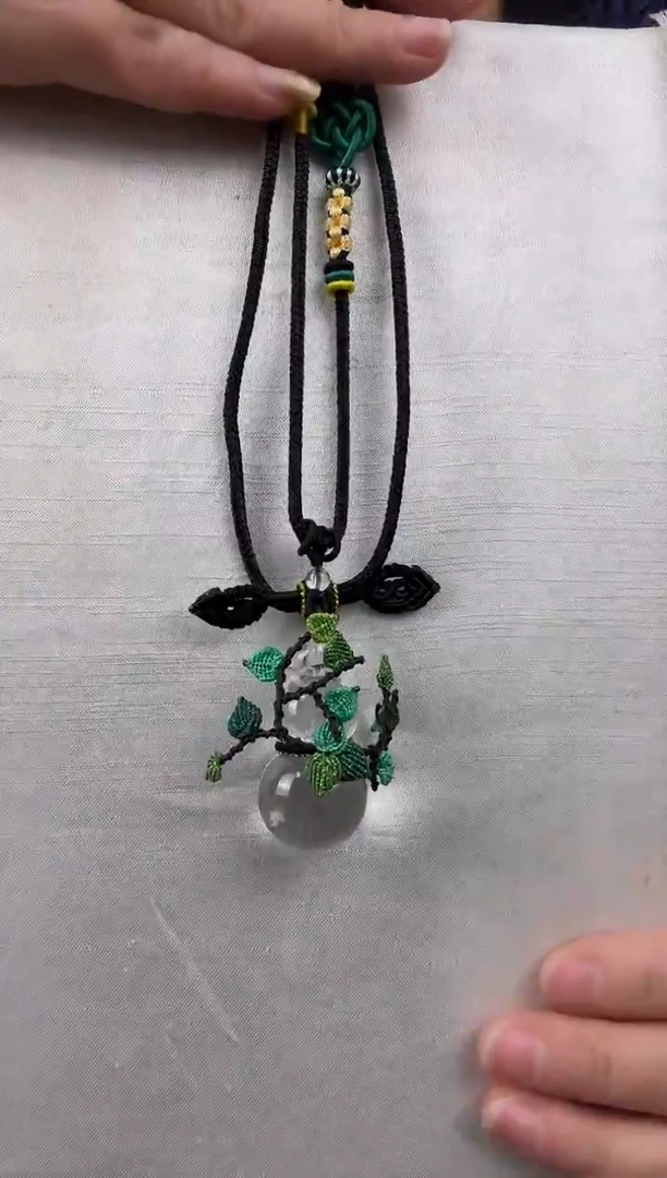 颈饰未镶嵌水晶天然葫芦吊坠