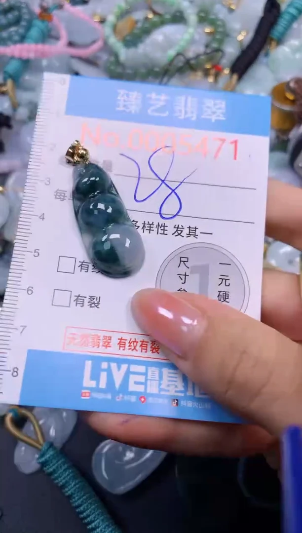 颈饰未镶嵌翡翠5471