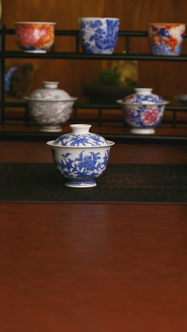 景德镇手工手绘的25(微瑕）