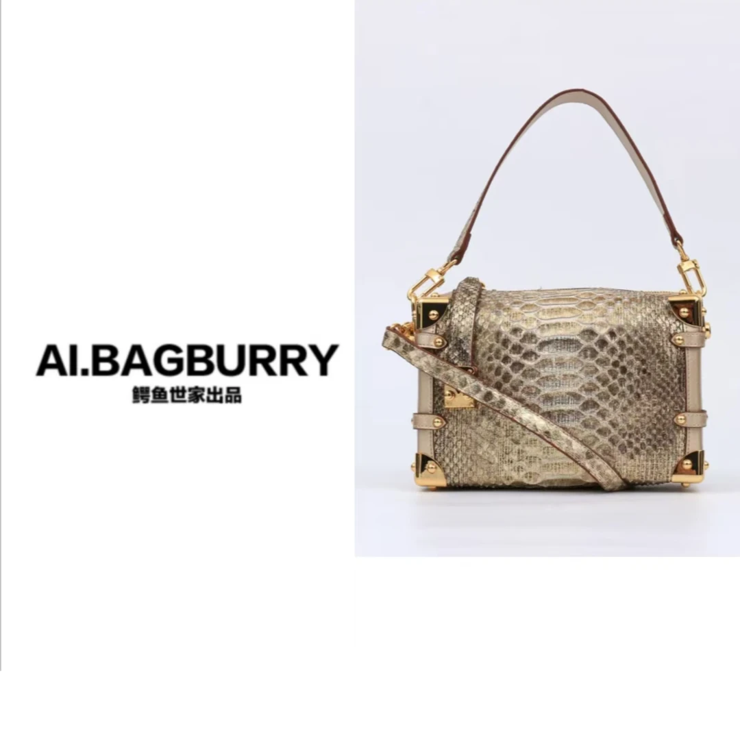 AI.BAGBURRY2025上新好物 全蛇皮女包