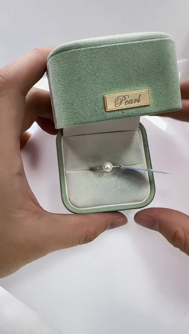 【闪购商品】海水珍珠DA银S925镶嵌p1006 戒指6