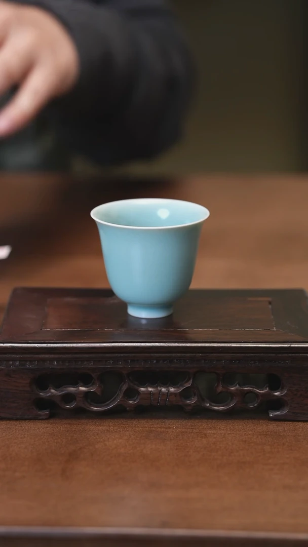 【闪购商品】Y宝丰宋官窑原产地汝瓷单杯