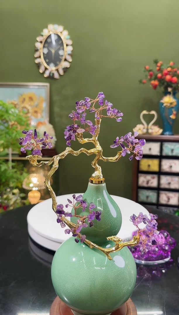 陶瓷紫晶石  葫芦