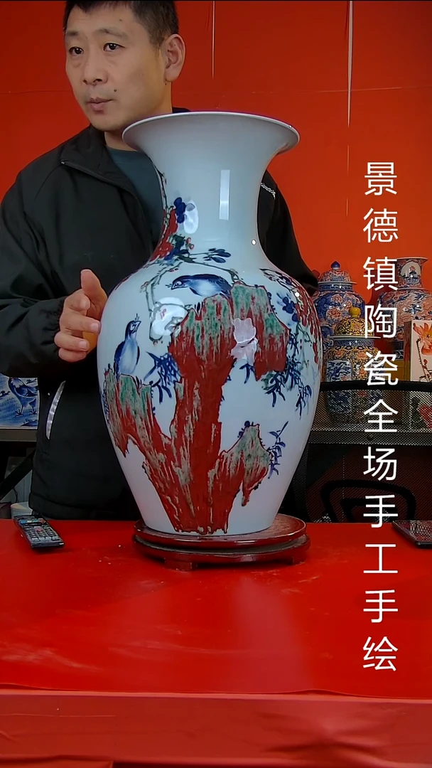 摆件陶瓷景德镇陶瓷 全场手工手绘