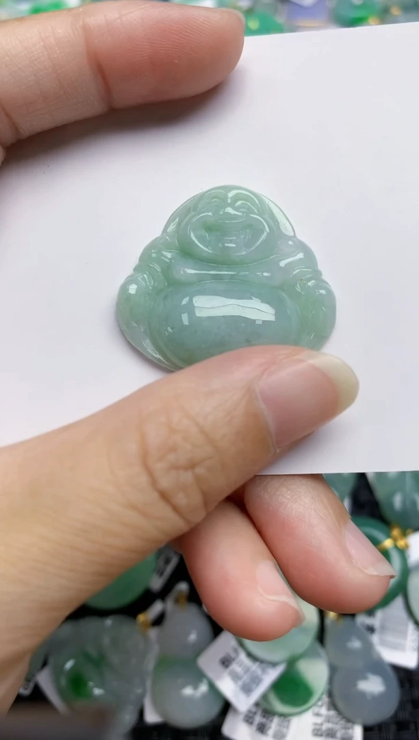 翡翠未镶嵌颈饰天然A货翡翠
