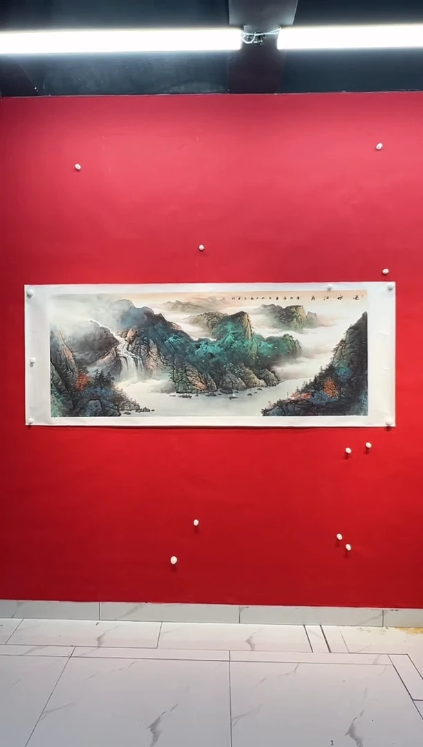 国画画家陆远华纯手绘原作