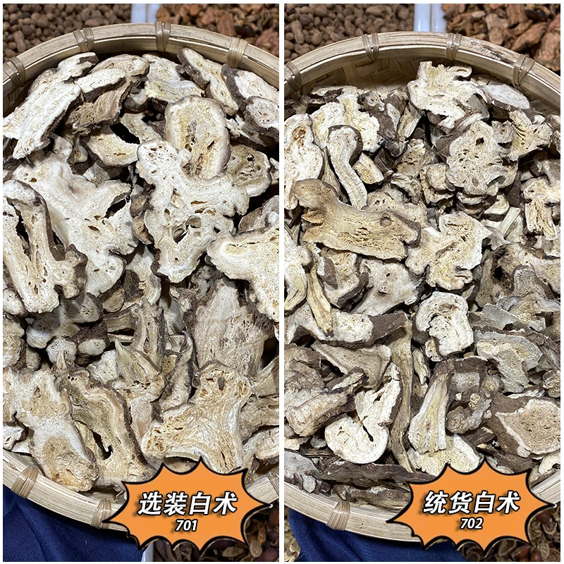 白术正品浙白术大片白术产地直销直播批发正宗无硫白术当归