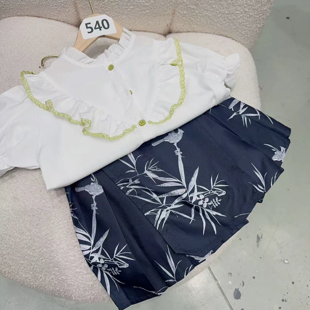 【A31款】中国风千里江山图汉服刺绣夏季仙女公主裙