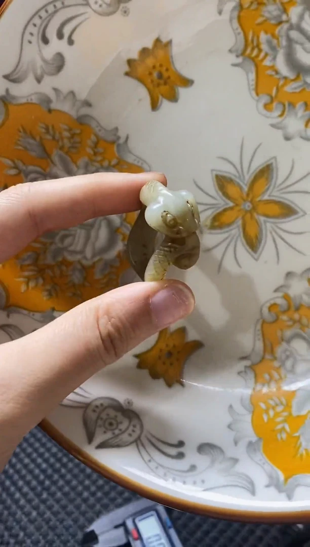 瓷片瓷片 瓷器 摆件 1个