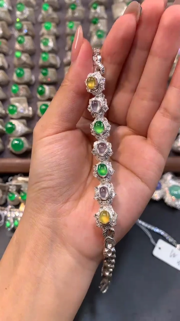定制翡翠未镶嵌天然缅甸A货翡翠  福利款6.2