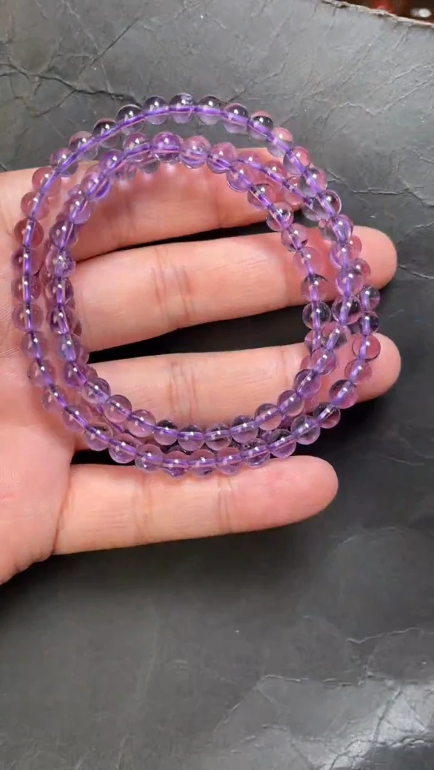 未镶嵌手绳紫晶112