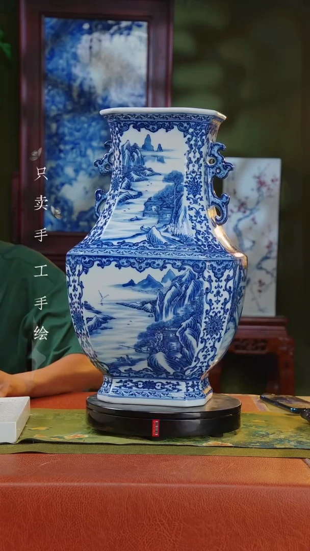 瓷片景德镇手工手绘陶瓷