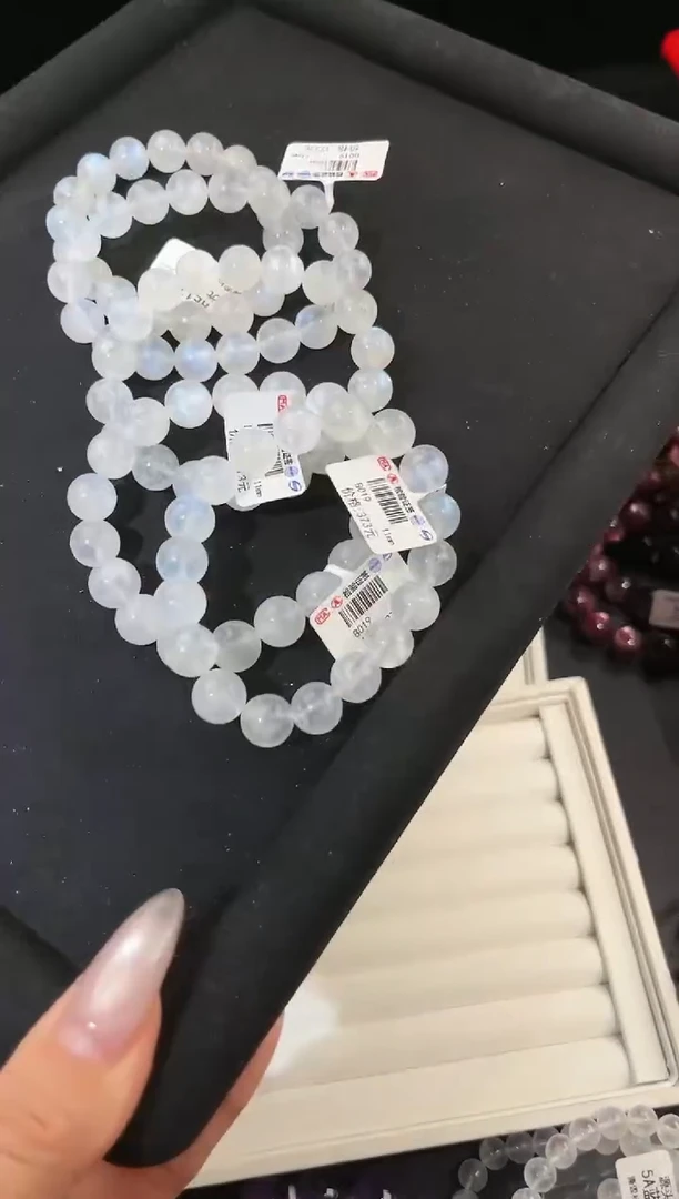 手链未镶嵌长石多样性发一蓝月光11mm