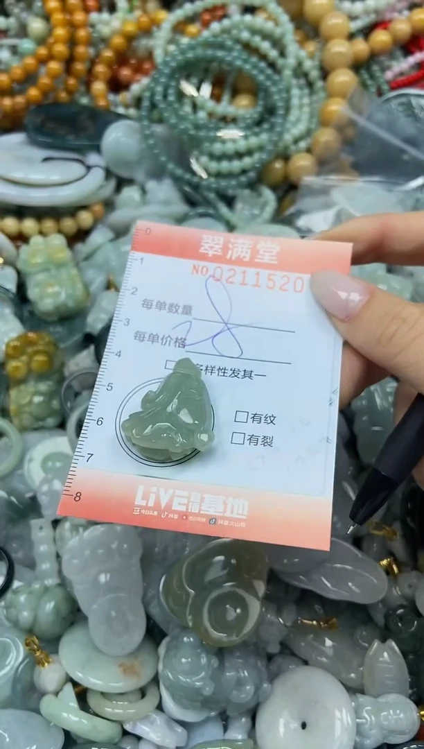 颈饰未镶嵌翡翠闪购0211520