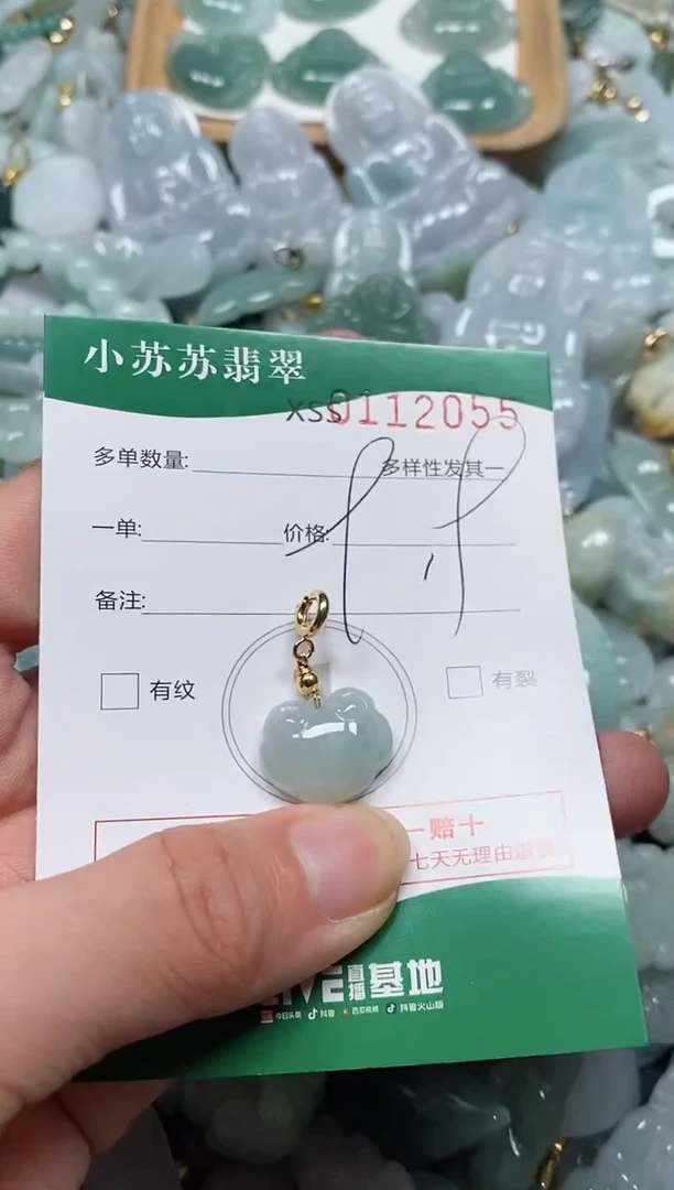 【闪购商品】翡翠颈饰未镶嵌闪购商品0112055