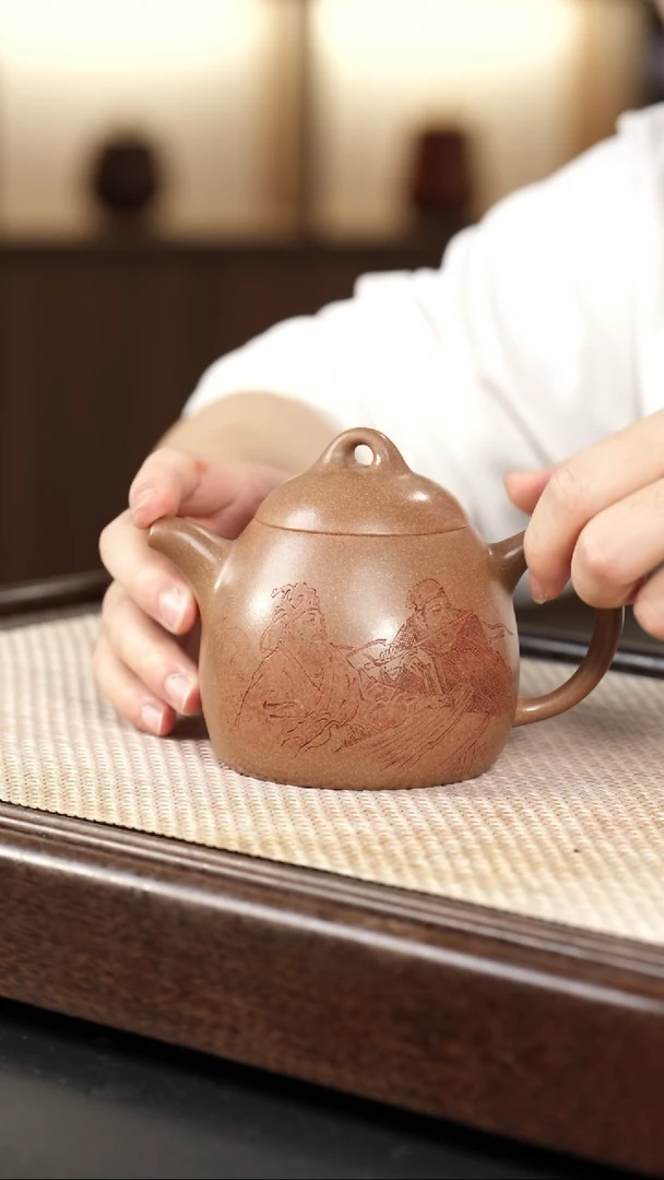 【闪购商品】紫砂茶壶快乐快乐快乐快乐考虑考虑