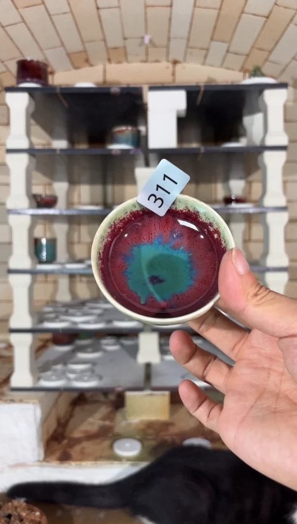 杯精品窑变钧瓷茶器