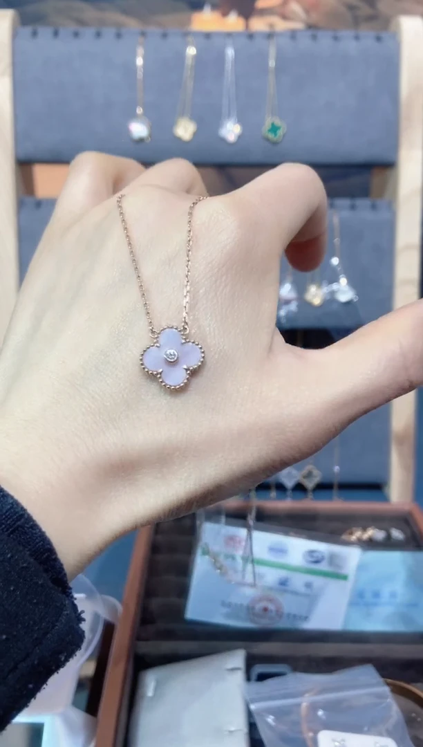 套链18K金镶嵌钻石N****h钻石K玫