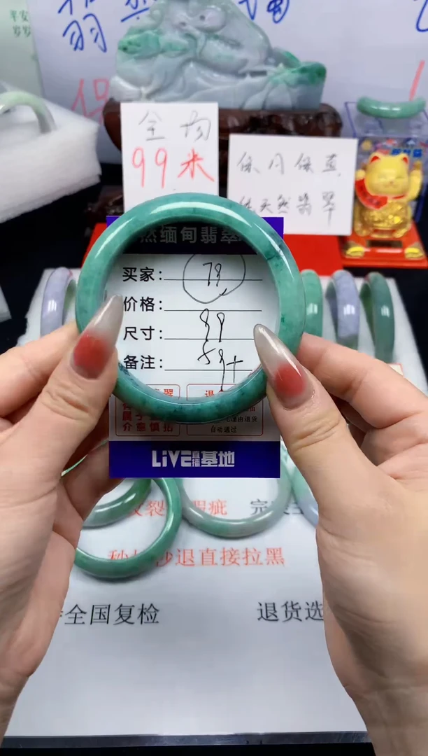 未镶嵌手镯翡翠79