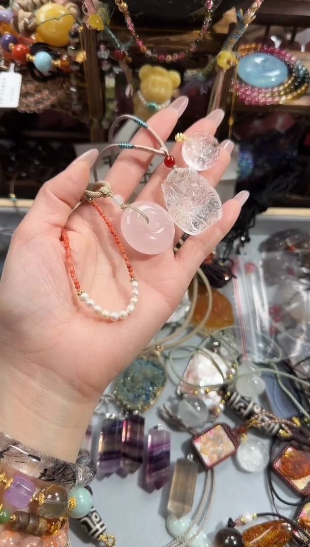 未镶嵌颈饰玛瑙/玉髓咫*睨/7847845