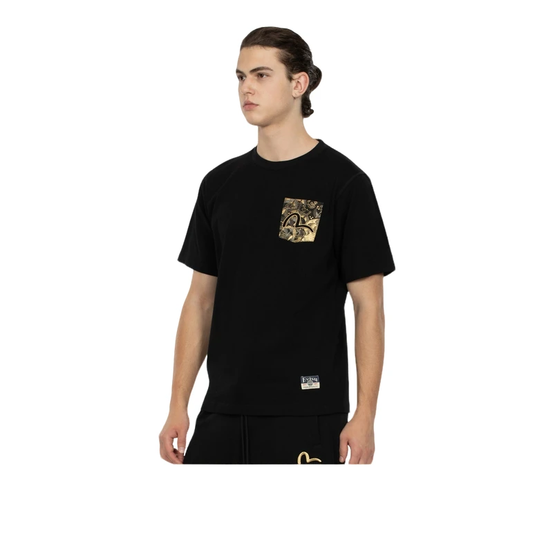 EVISU 2024秋季男士祥云刺绣常规版型休闲时尚2EAHTM4TS7067XXCT