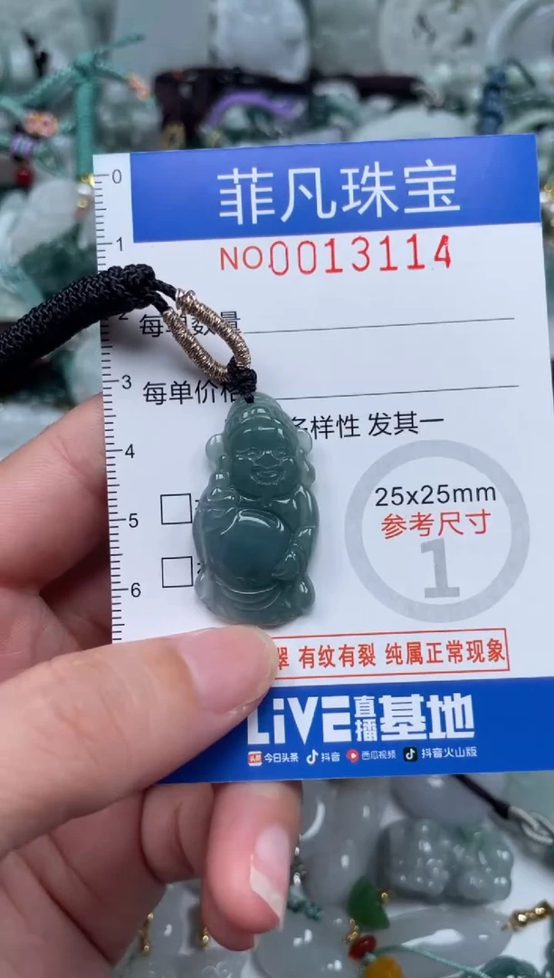颈饰未镶嵌翡翠13114