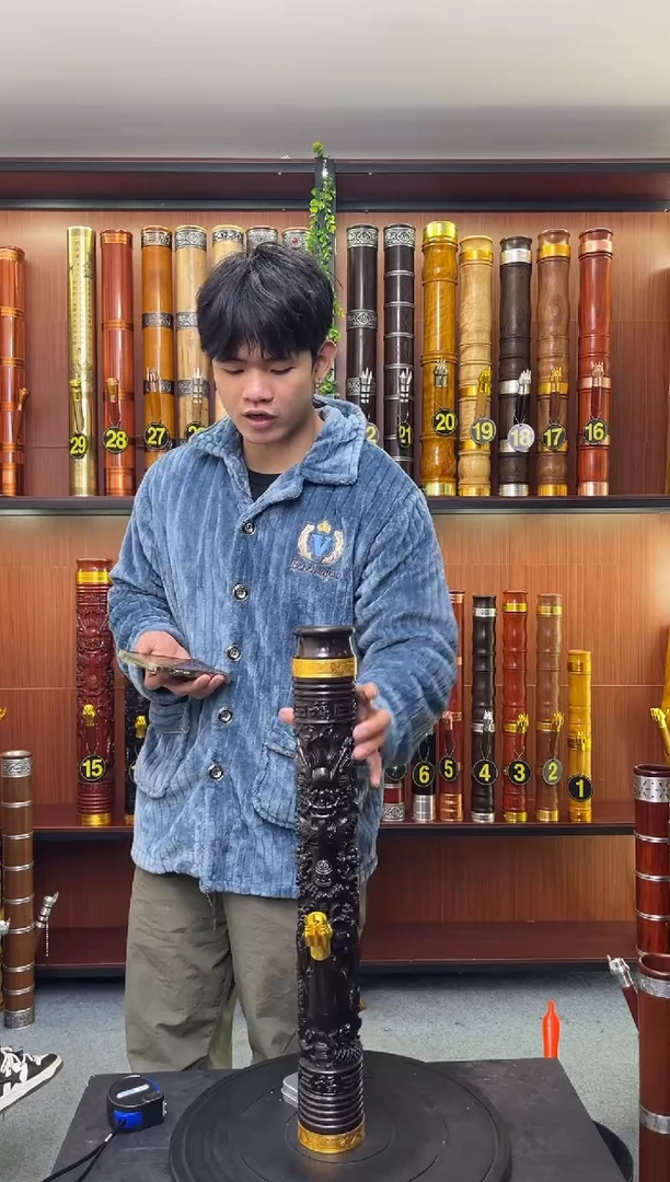 【闪购商品】木鸡翅木雕龙款小号