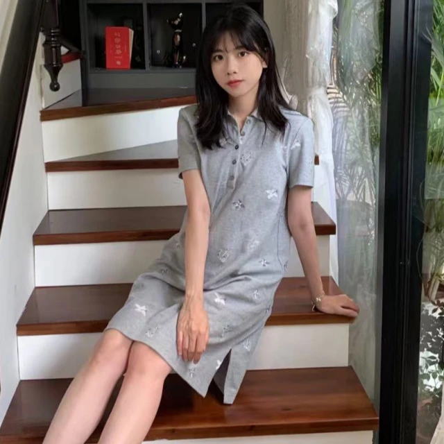 95新 THOMBROWNE 海囤/汤姆布朗连衣裙/36码/bc56474