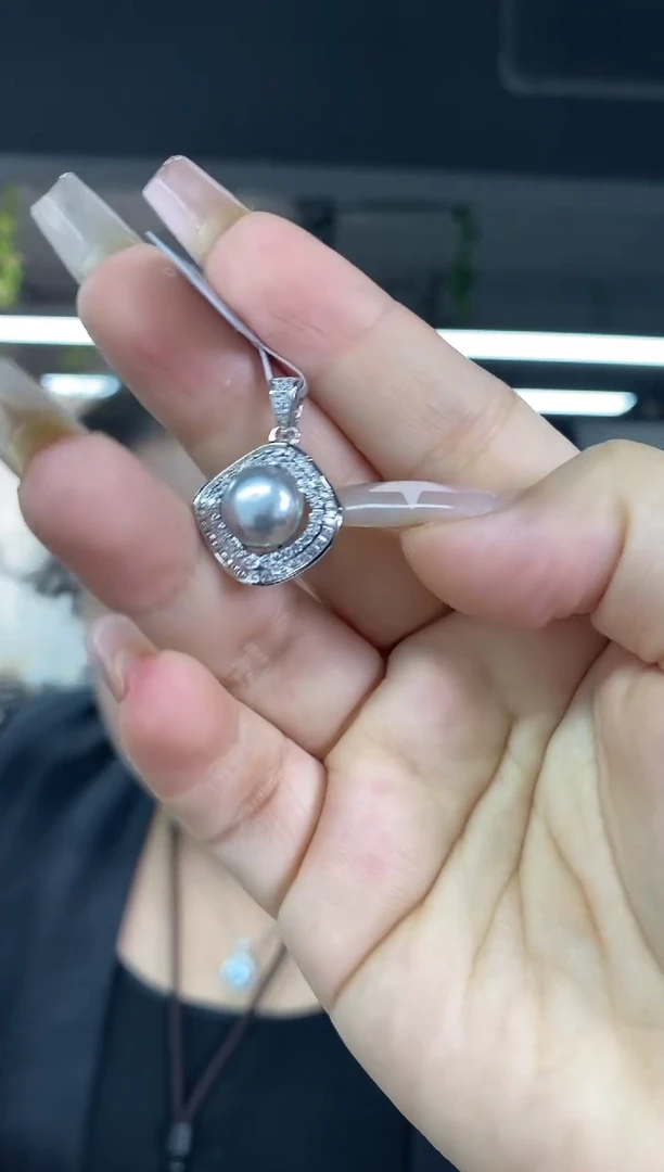 海水珍珠未镶嵌项链多样性发其一颜色微差