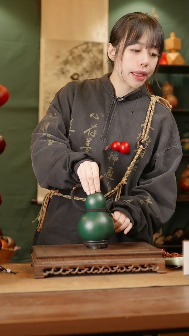 86号精品天然大漆酒葫芦一物一拍~