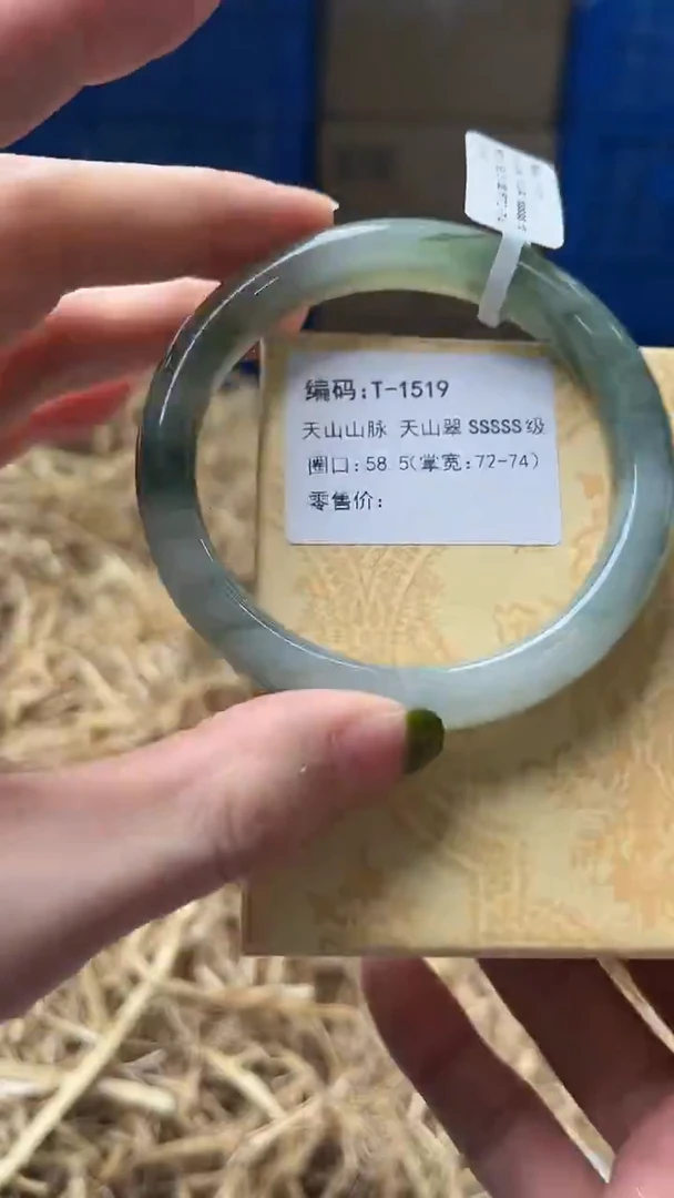 未镶嵌手镯石英质玉T1519