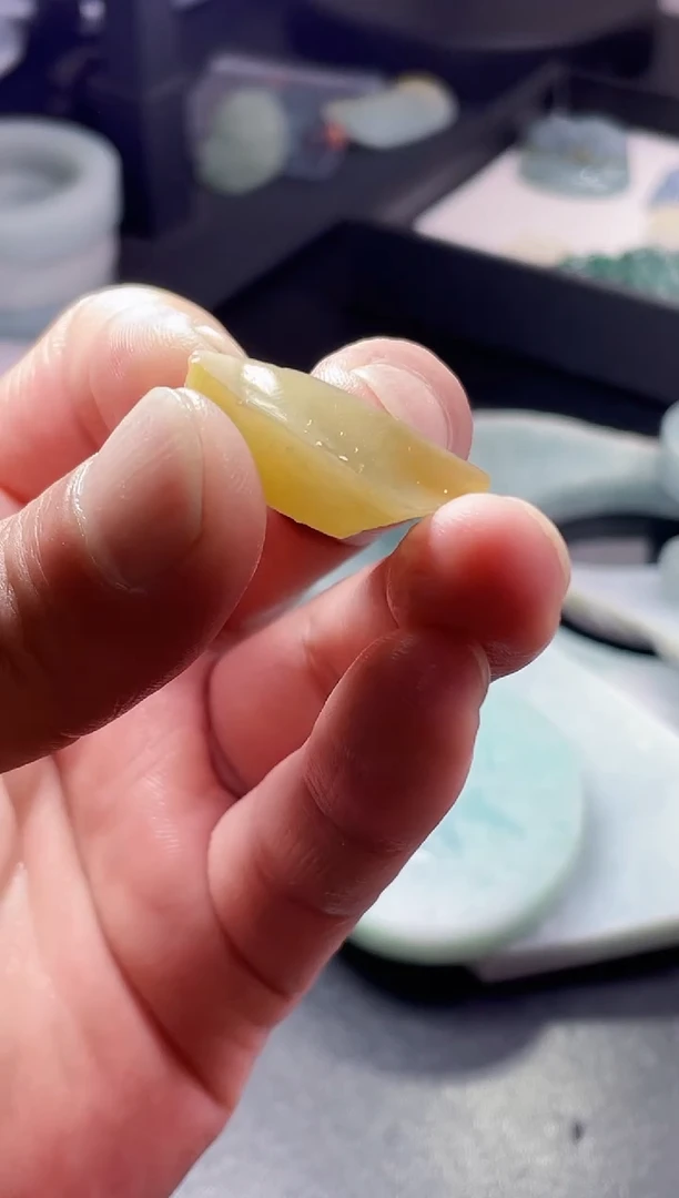 颈饰未镶嵌翡翠缅甸天然A货翡翠