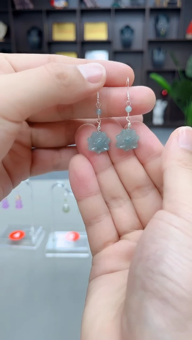 未镶嵌翡翠耳饰X06