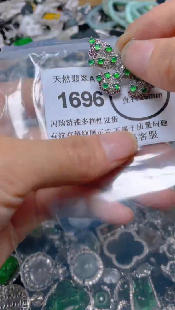 颈饰未镶嵌翡翠1696