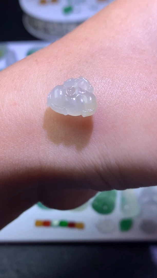 未镶嵌定制翡翠毛货 10-13-3