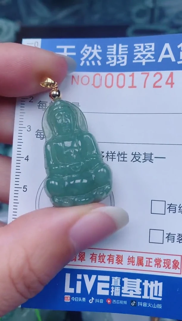 颈饰未镶嵌翡翠00001724