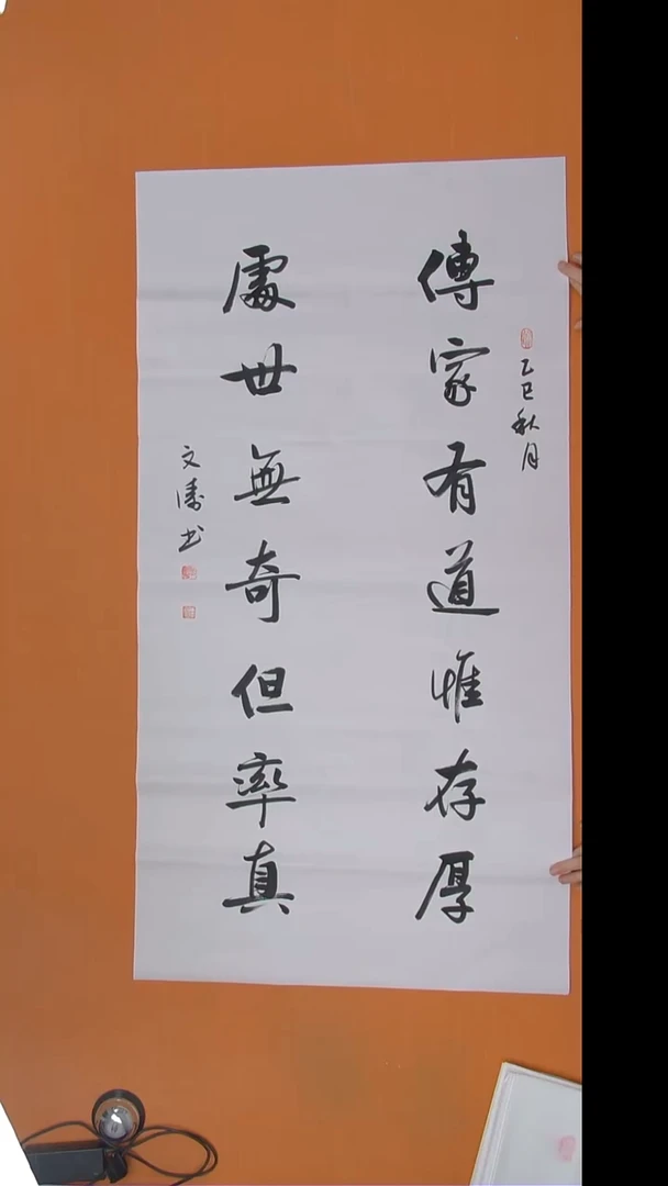 书法辛老师作品纯手写138*69