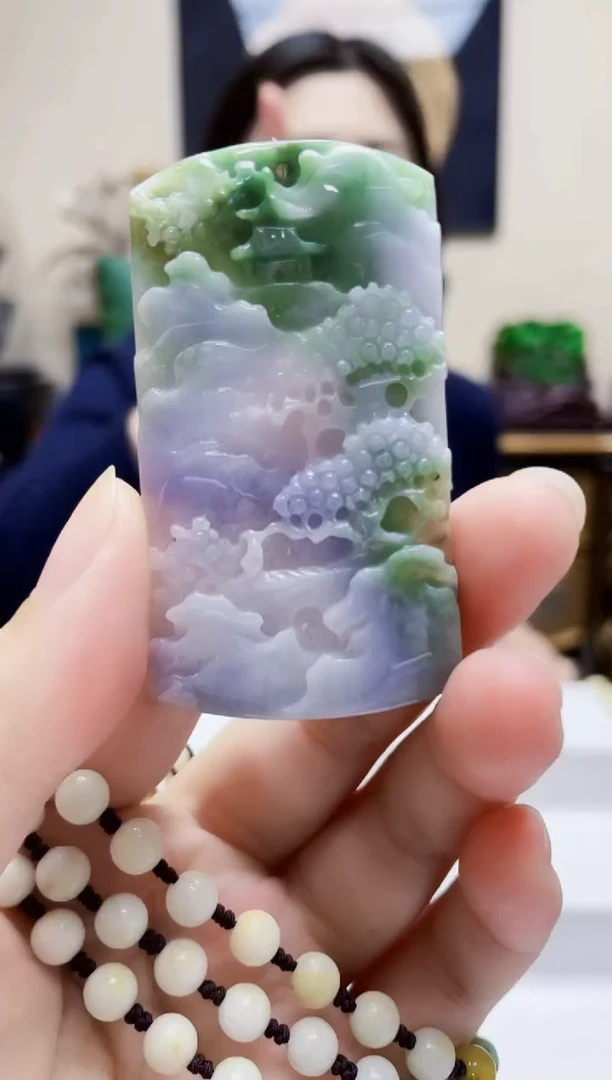 未镶嵌定制翡翠吊坠133