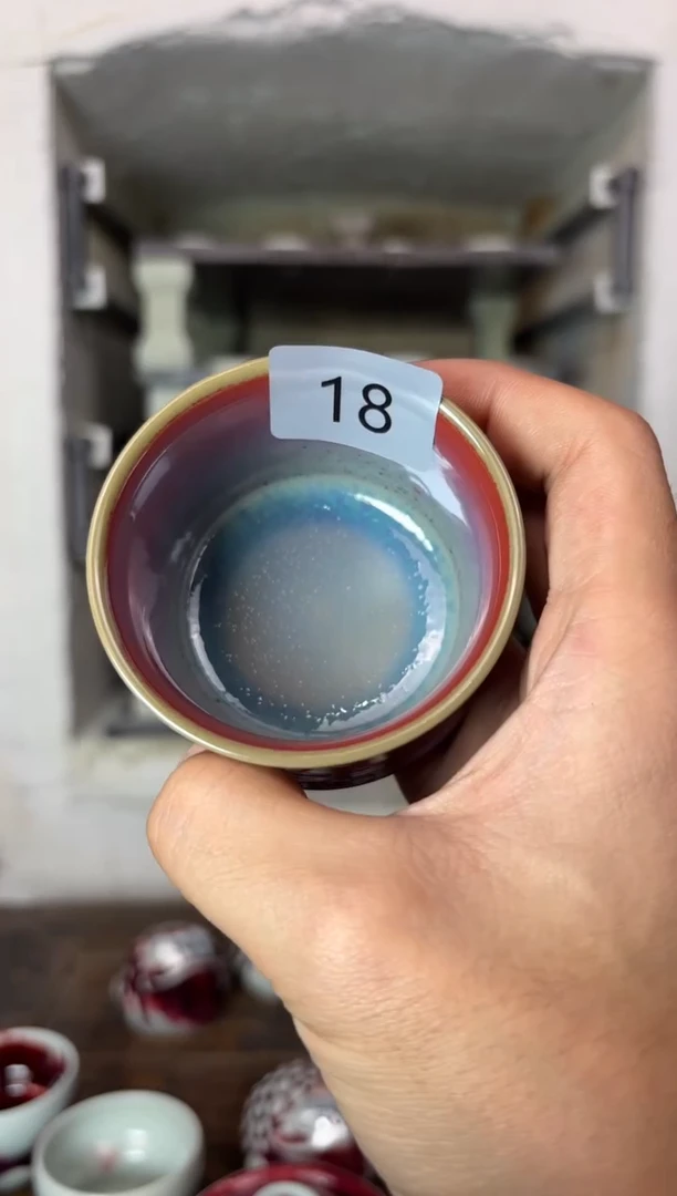 【闪购商品】摆件钧瓷窑变精品茶器