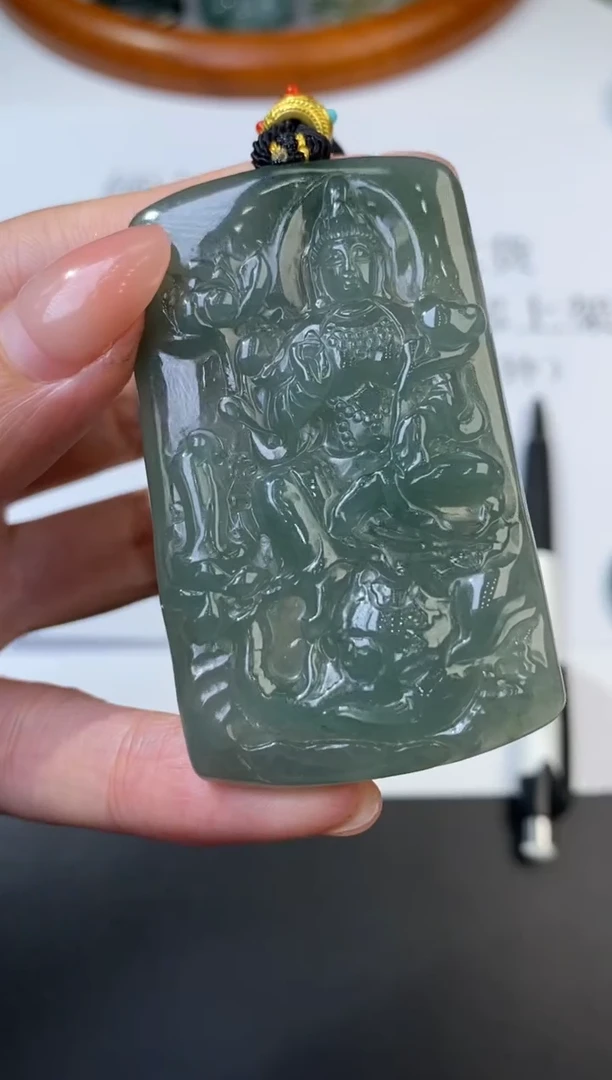 未镶嵌挂件翡翠305854   多人